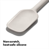 Silicone Spoon Spatula - Oat C1