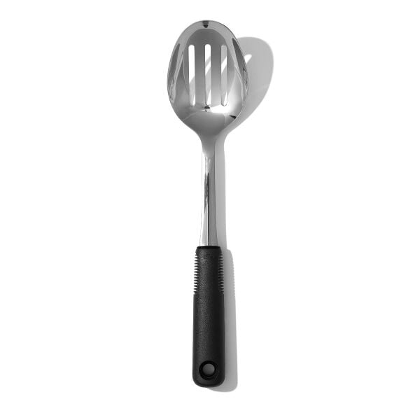 Stainless Steel Slotted Spoon D7