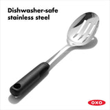 Stainless Steel Slotted Spoon D7