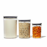3-Piece POP Round Canister Graduated Set J3