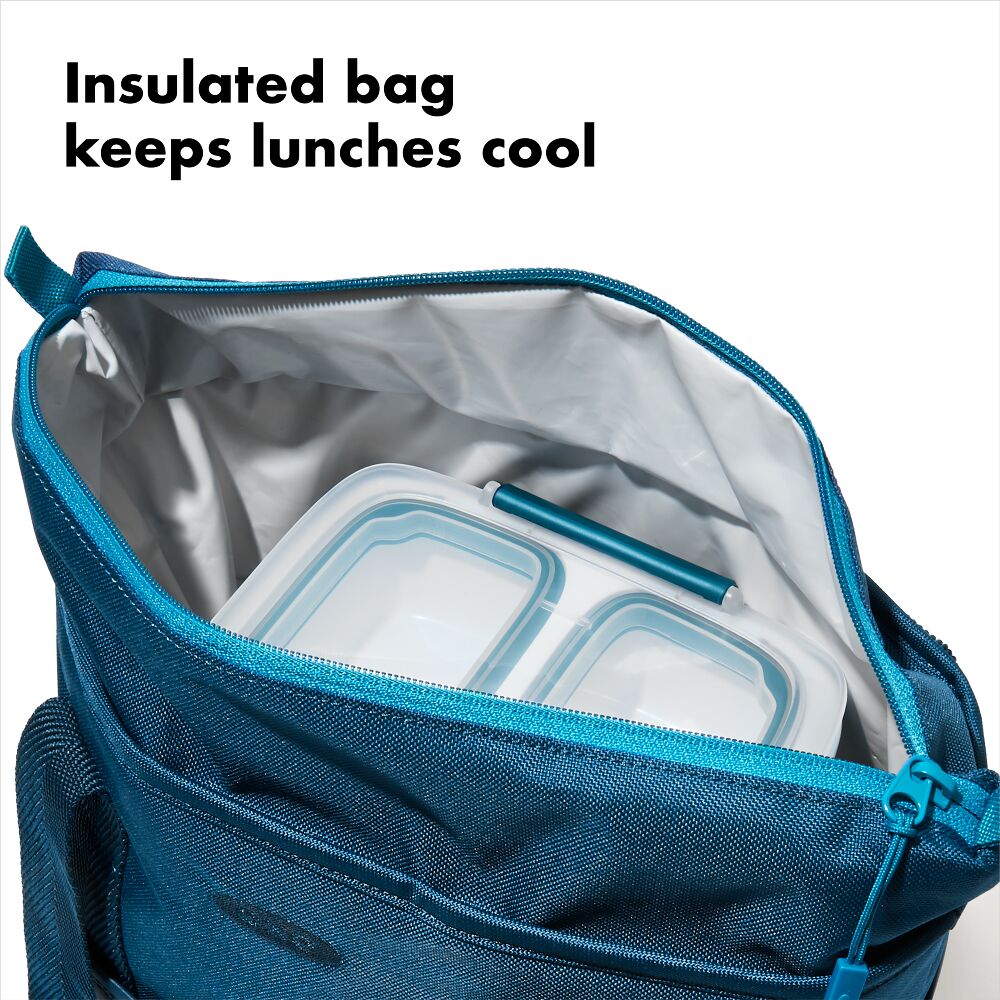 Prep & Go Insulated Lunch Tote X9