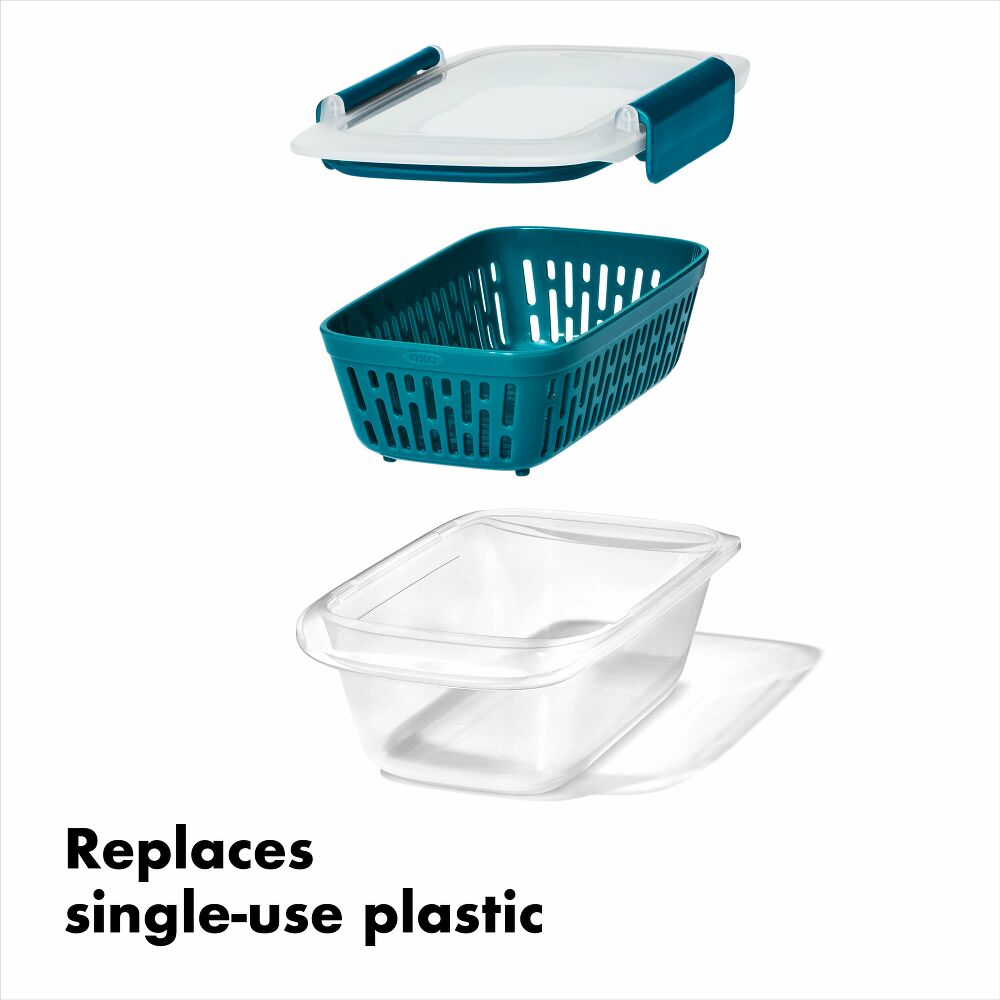 Prep & Go Container with Colander X9