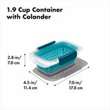 Prep & Go Container with Colander X9