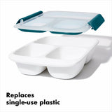 Prep & Go 4.1-Cup Divided Container W6