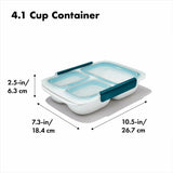 Prep & Go 4.1-Cup Divided Container W6