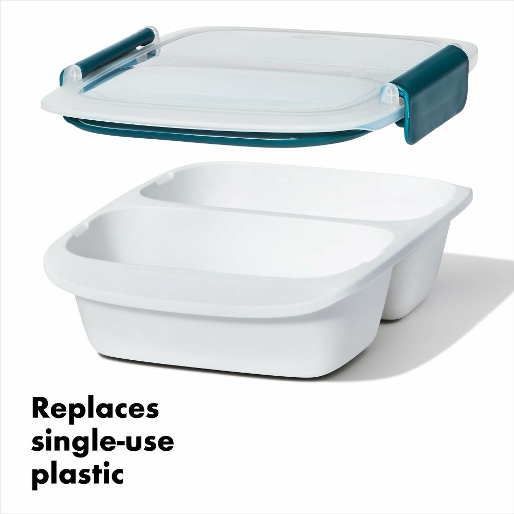Prep & Go 2-Cup Divided Container T0