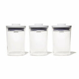 POP Round Canister 3-Piece Mini Bath Set (0.6 Qt) O5