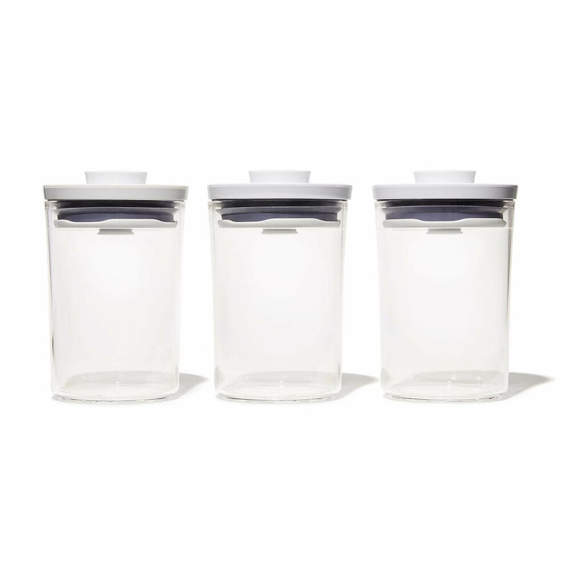 POP Round Canister 3-Piece Mini Bath Set (0.6 Qt) O5