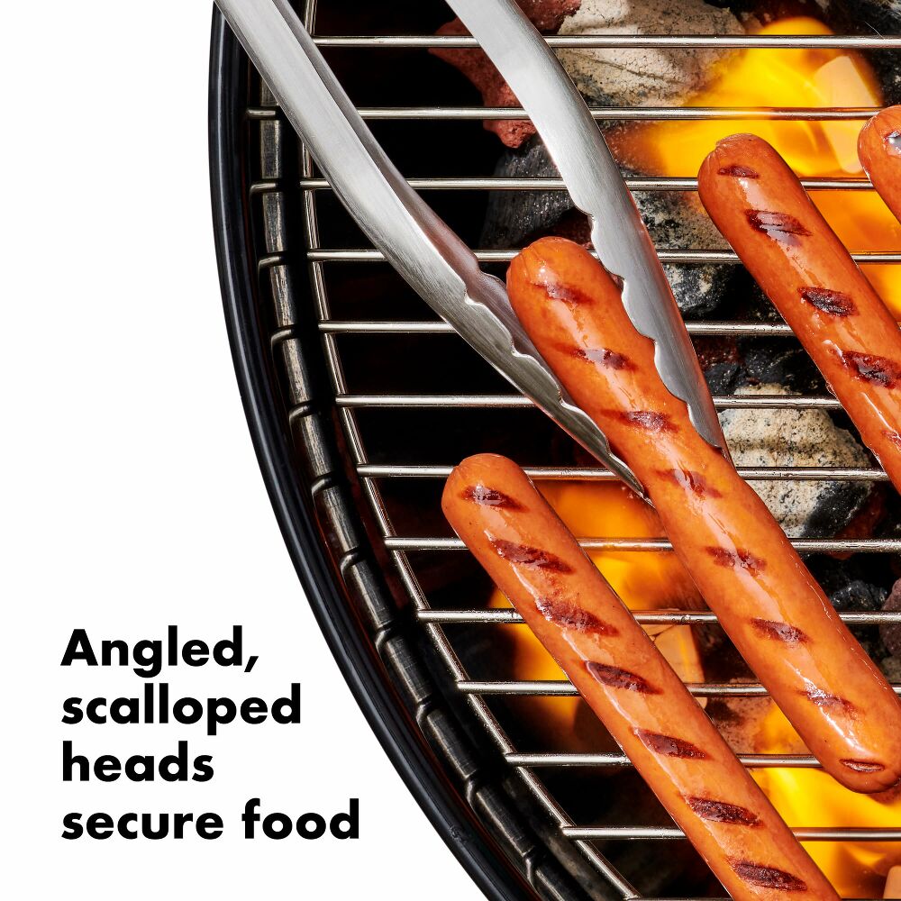 Grilling Tongs with Built-In Bottle Opener E3