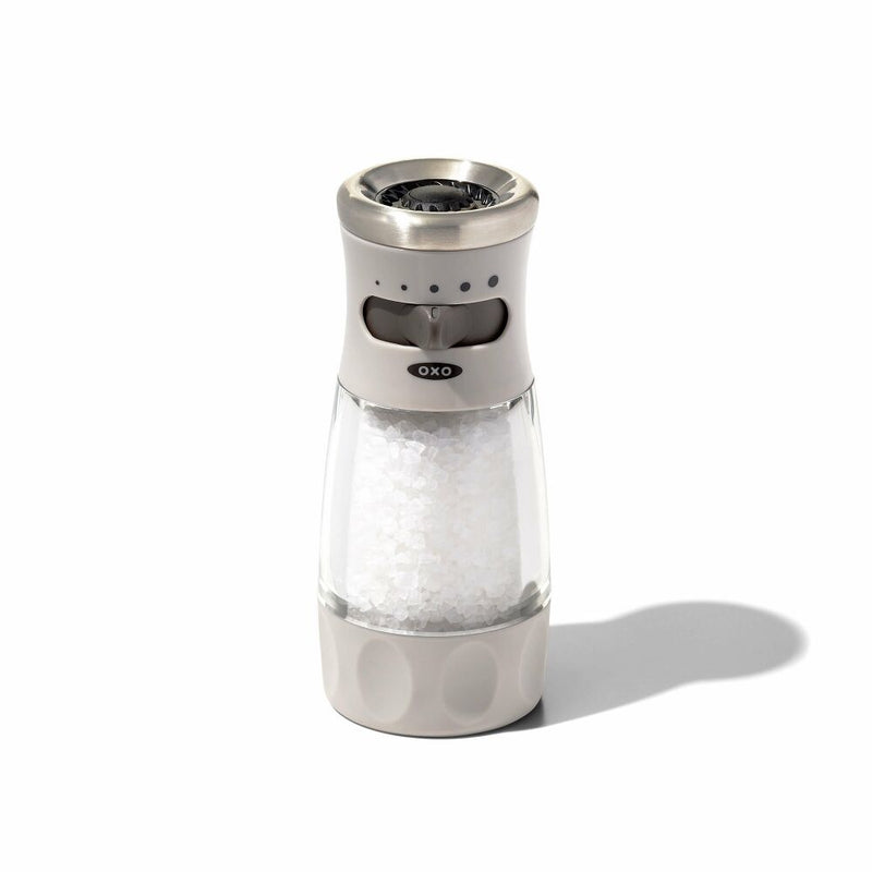 Contoured Mess-Free Salt Grinder R9