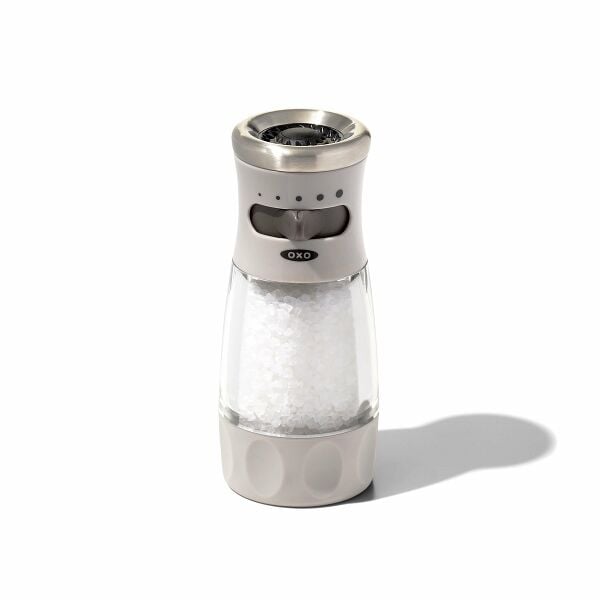 Contoured Mess-Free Salt Grinder R9