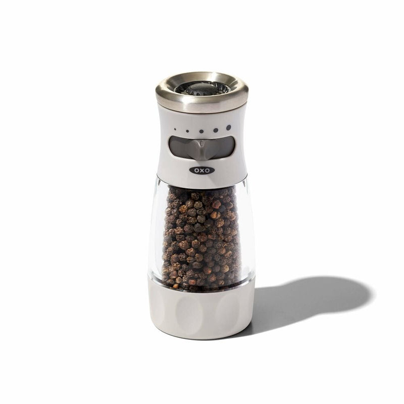 Contoured Mess-Free Pepper Grinder V5