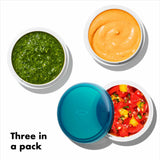 Prep & Go Condiment Keepers X4