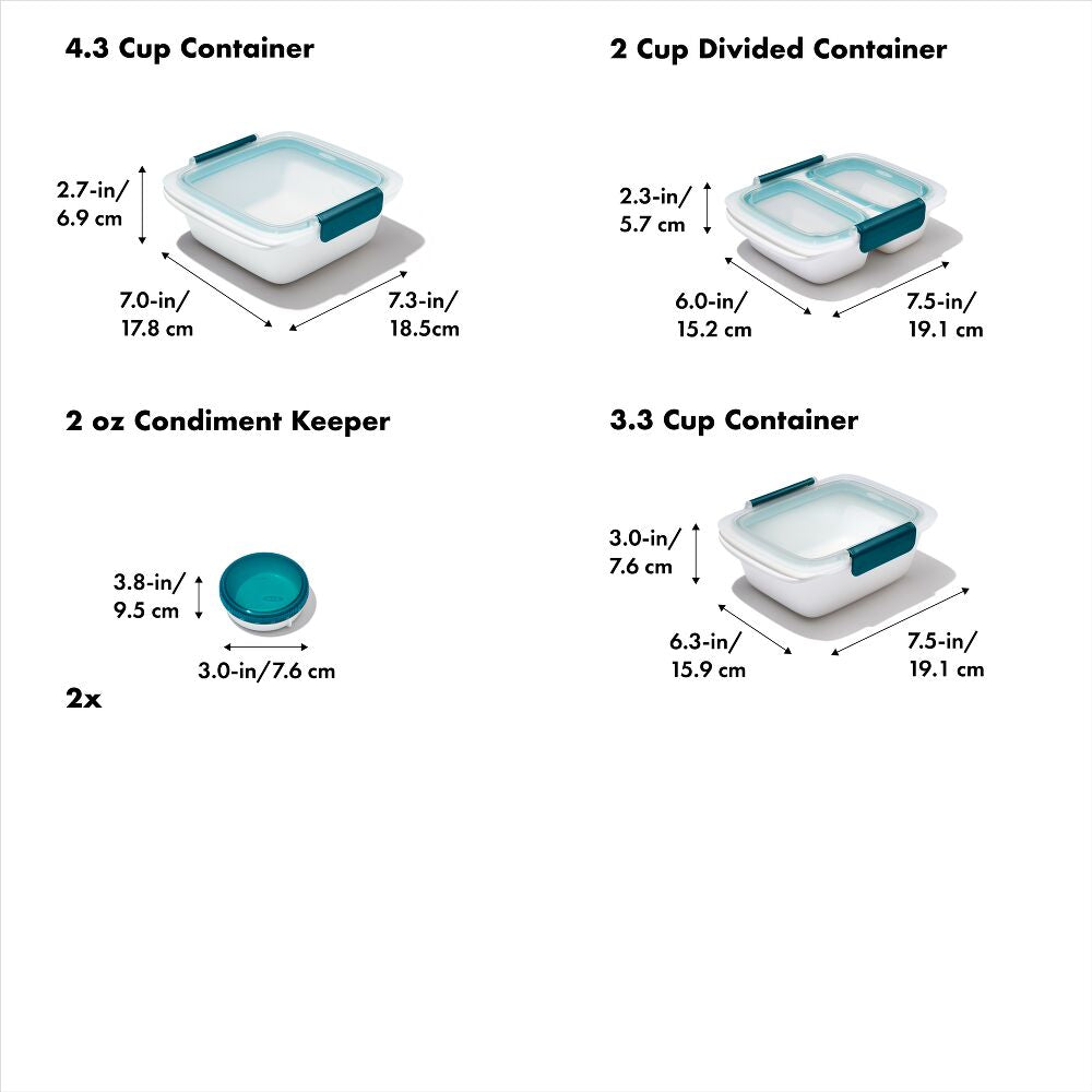 Prep & Go 10-Piece Container Set Y9