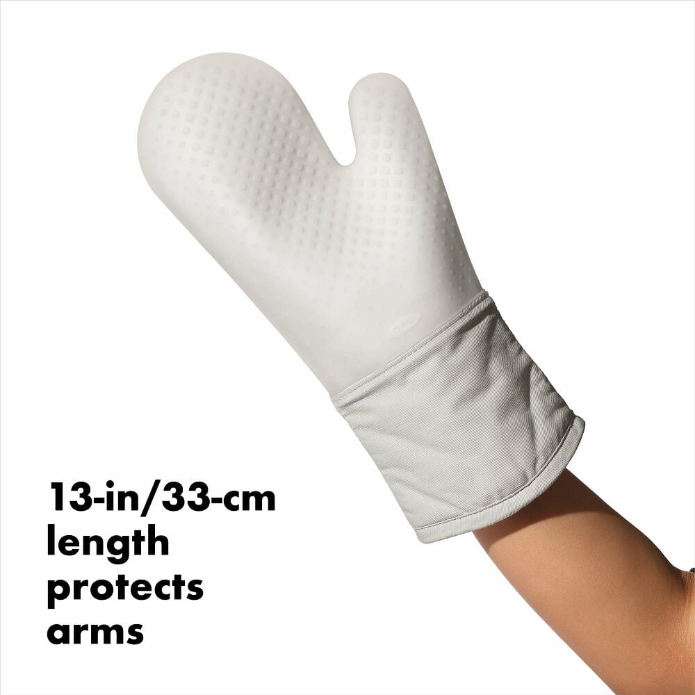 Silicone Oven Mitt - Oat W9