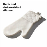 Silicone Oven Mitt - Oat W9