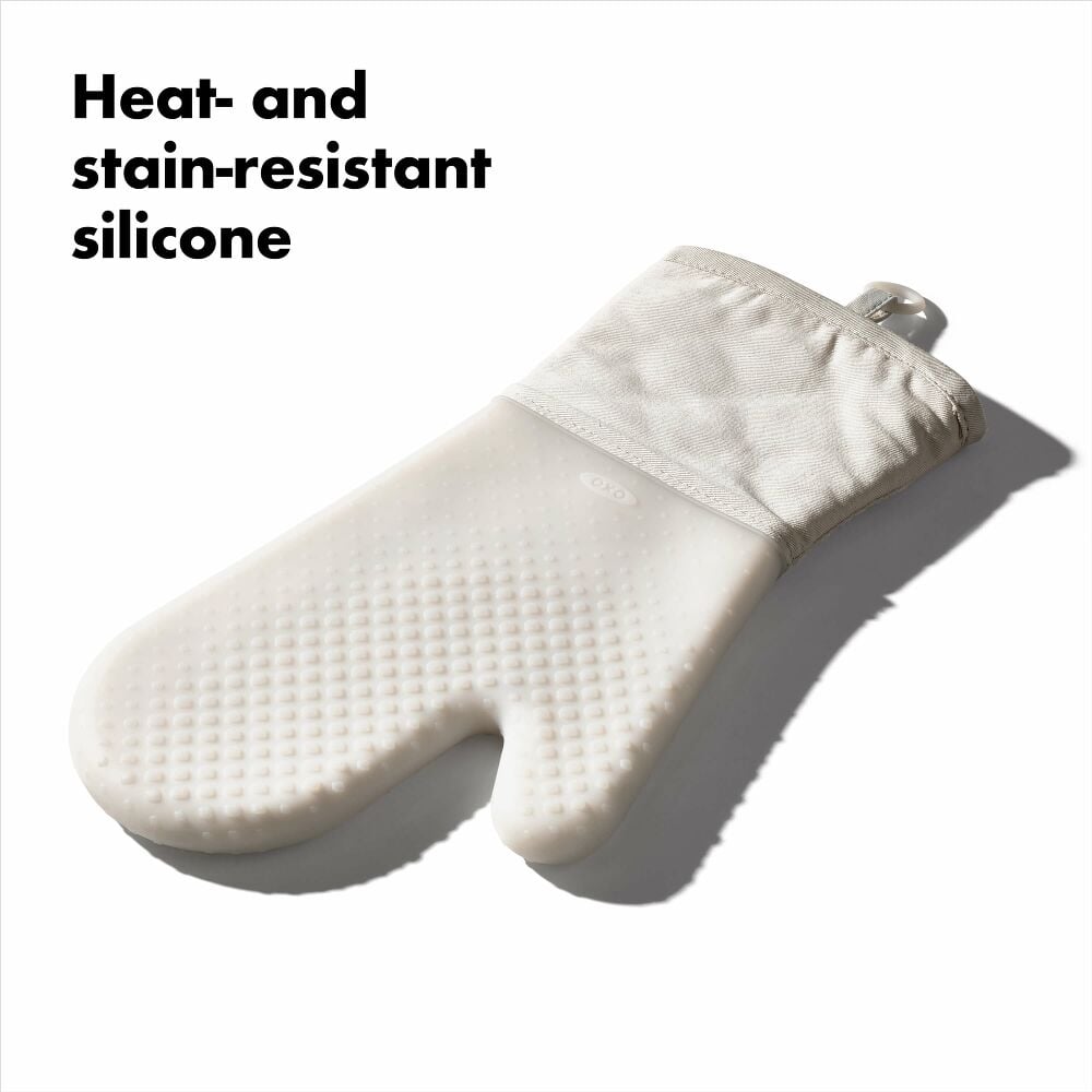 Silicone Oven Mitt - Oat W9