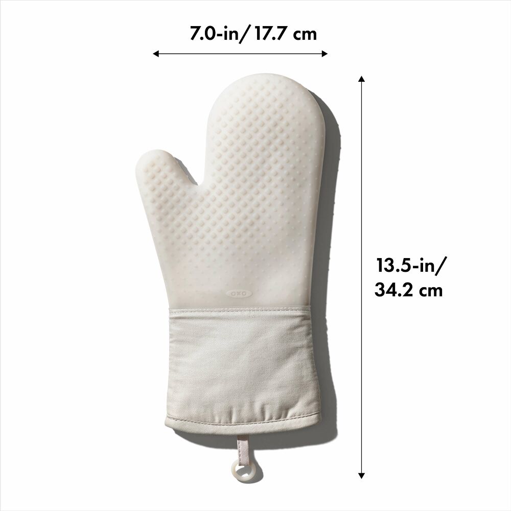 Silicone Oven Mitt - Oat W9