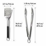OXO Good Grips Grilling Turner and Tongs Set O4