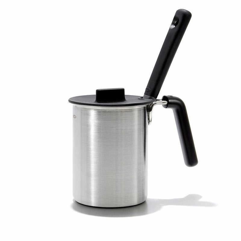 Grilling Basting Pot and Brush Set N0