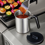 Grilling Basting Pot and Brush Set N0