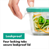 16 Piece Glass Smart Seal Everyday Container Set Y9