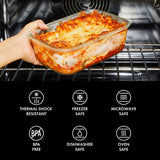16 Piece Glass Smart Seal Everyday Container Set Y9