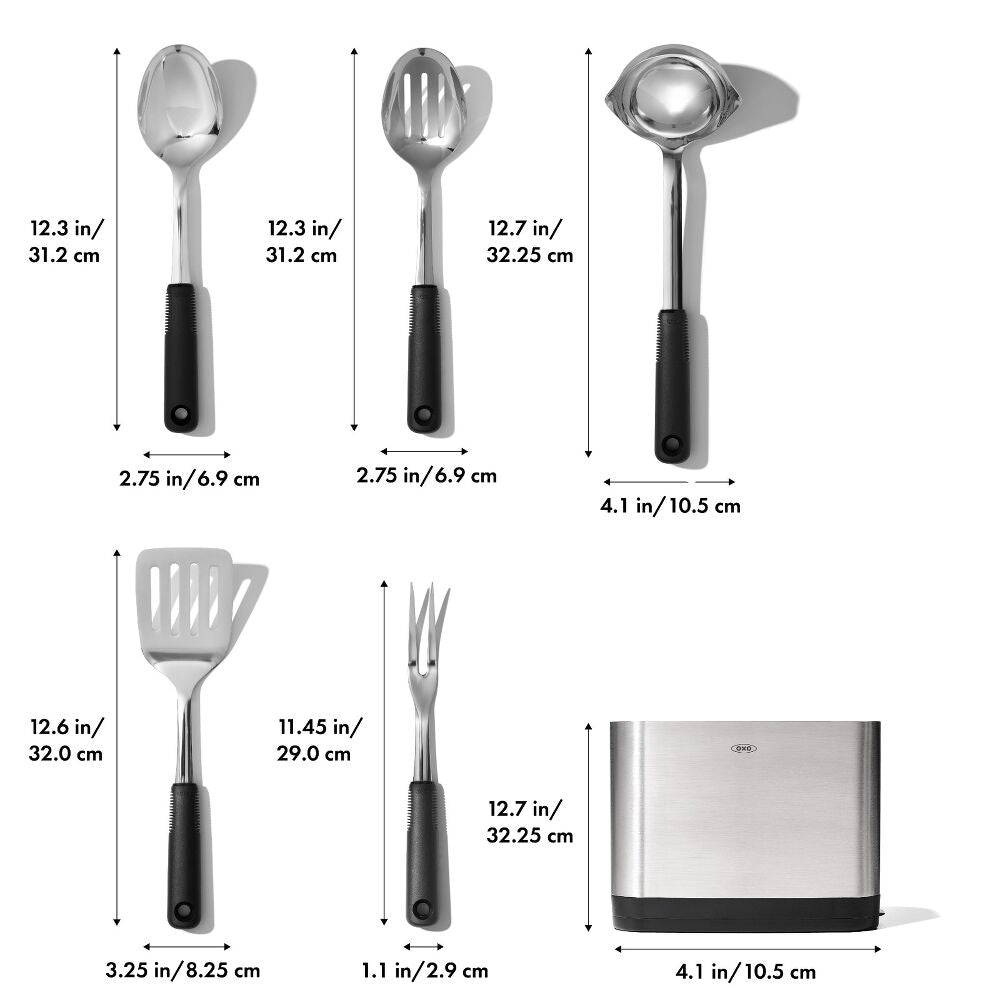6-piece Prep & Serve Kitchen Tool Set L3