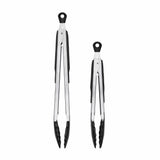 2-Piece Tongs with Nylon Heads Set W5