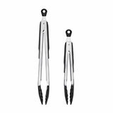 2-Piece Tongs with Nylon Heads Set W5