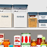 8-Piece Prelabeled Baking POP Container Set Y4