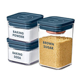 8-Piece Prelabeled Baking POP Container Set Y4
