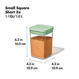 3-Piece POP Container Set with Mini Scoops O1