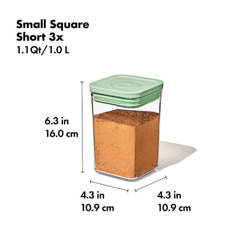 3-Piece POP Container Set with Mini Scoops O1