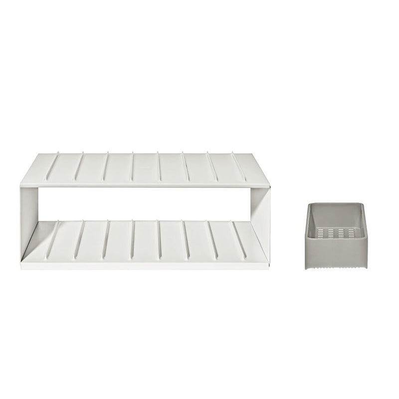 Water Bottle Organizer with Accessory Bin Q7