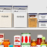 8-Piece Prelabeled Baking POP Container Set F2