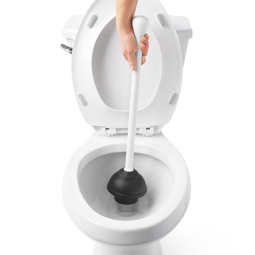 Toilet Plunger and Canister F9