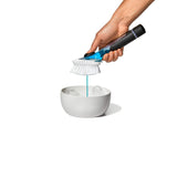 Soap Dispensing Dish Brush Storage Set Q1
