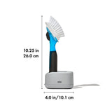 Soap Dispensing Dish Brush Storage Set Q1