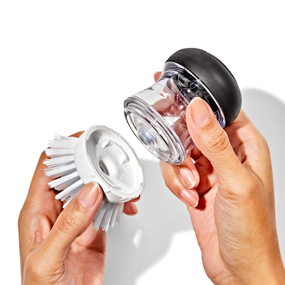 Soap Dispensing Palm Brush Refills 4-Pack B7