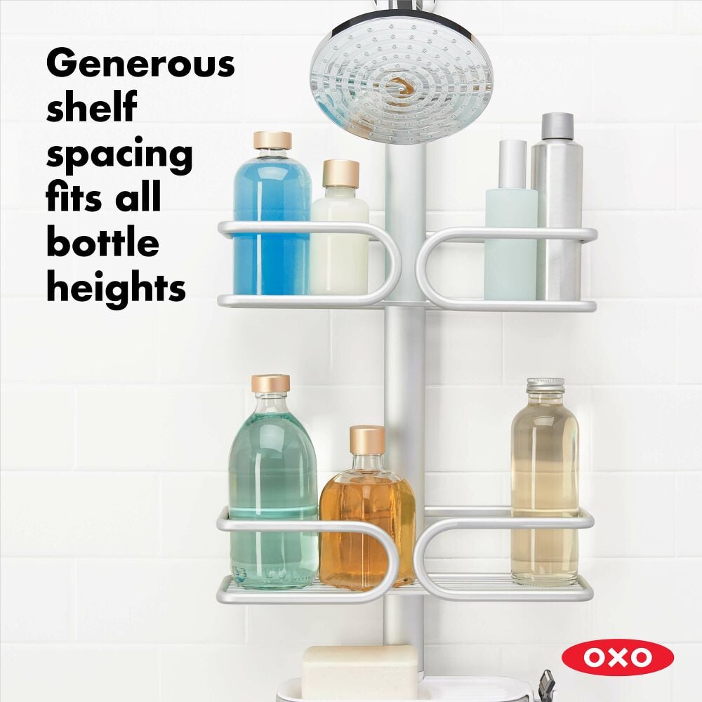 Aluminum 3-Tier Shower Caddy K2
