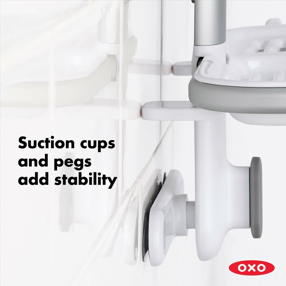 Aluminum 3-Tier Shower Caddy K2