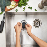 OXO Good Grips 2-In-1 Sink Strainer & Stopper Tray Pack J5