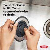 2-in-1 Silicone Sink Strainer with Stopper W4