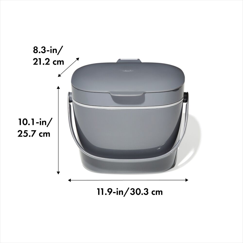 Easy-Clean Compost Bin - 1.75 Gal H5