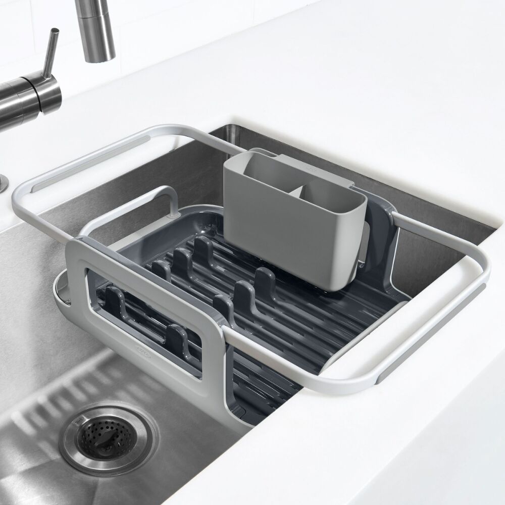 Over-the-sink Aluminum Dish Rack N6