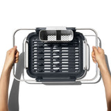 Over-the-sink Aluminum Dish Rack N6