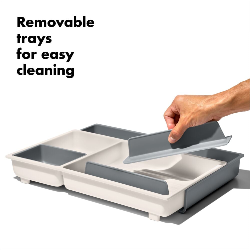Large Expandable Kitchen Tool Drawer Organizer U7