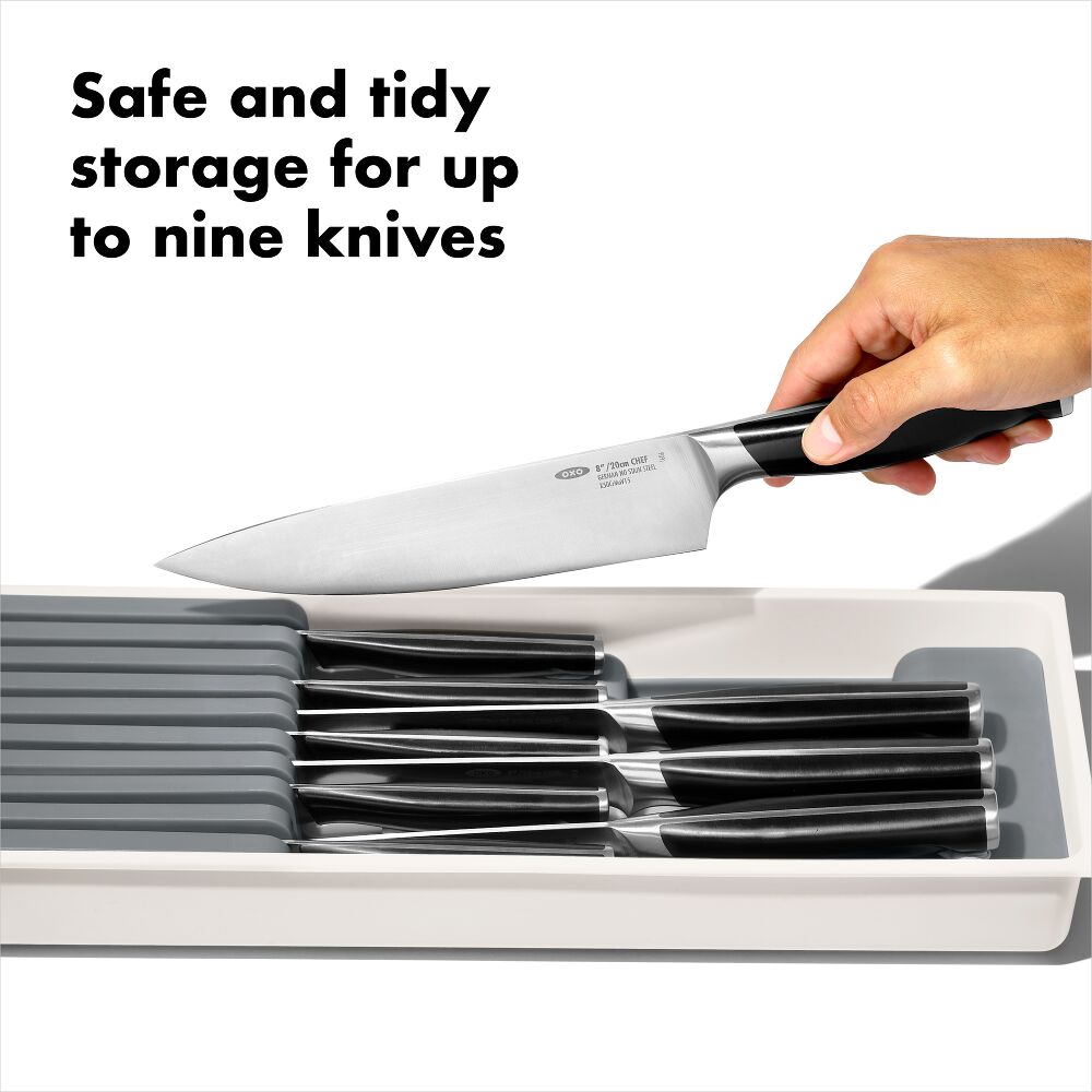 Compact Knife Drawer Organizer S6