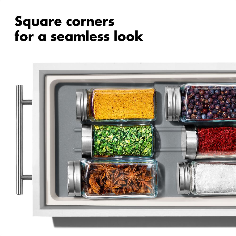 Compact Spice Drawer Organizer H8